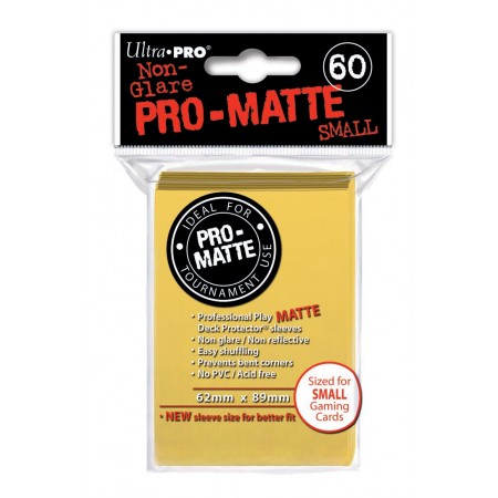 Малки протектори Pro-Matte (60) жълти